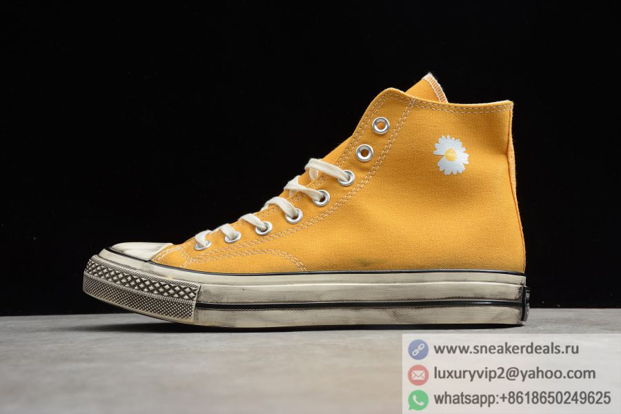 Converse Chuck 70 Hi Sunflower Yellow 162054C Unisex Skate Shoes